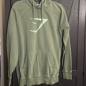 Gymshark green hoodie